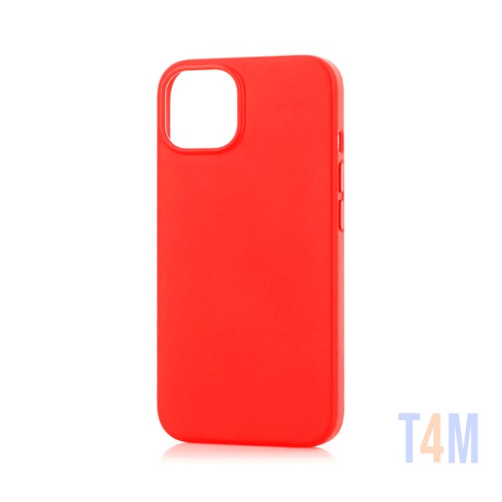 Silicone Case for Apple iPhone 14 Plus Red